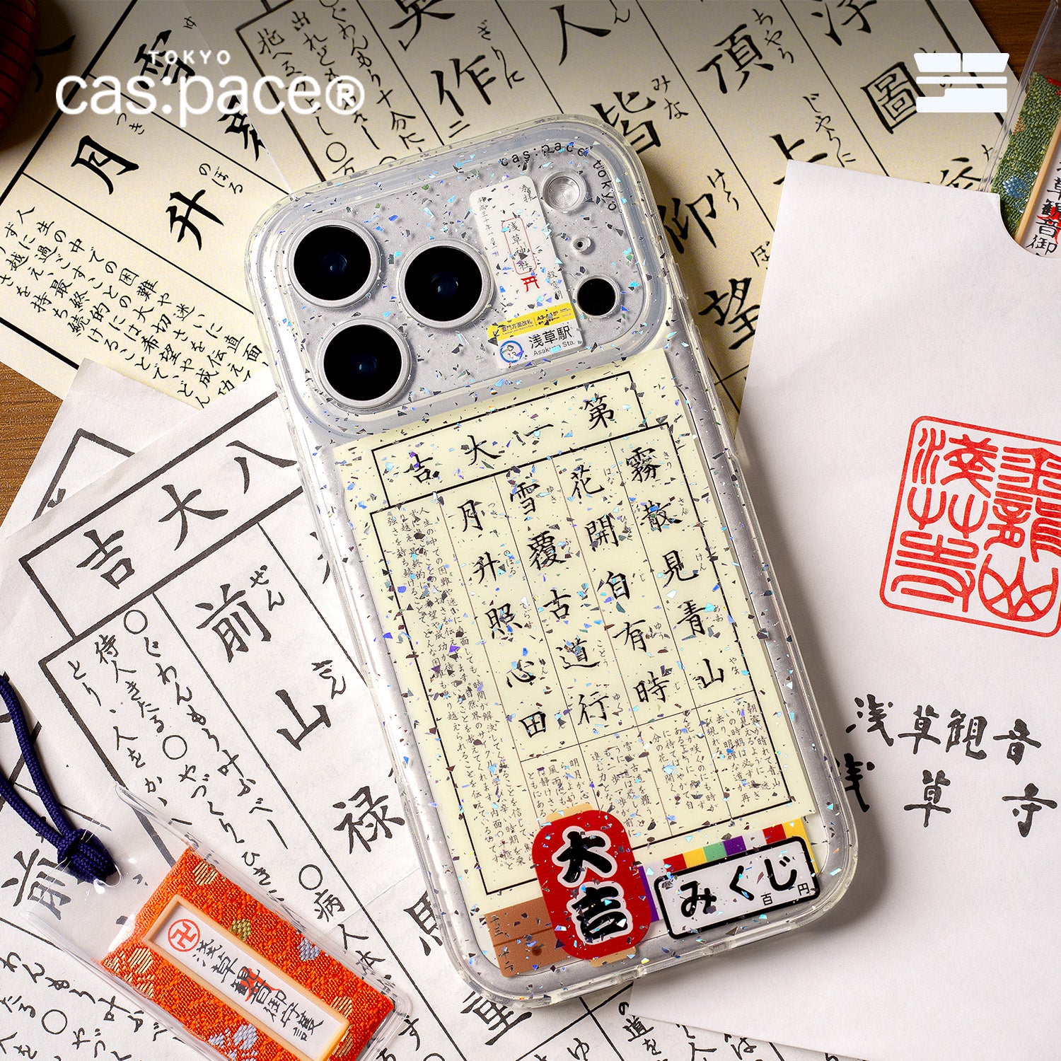 cas:pace 25S/S "Charm" mobile case